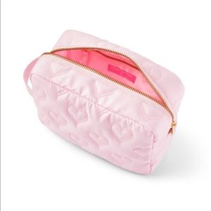 Stoney Clover Lane x Target Pink Quilted Heart Large Pouch